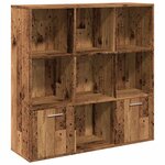 vidaXL Meuble vieux bois 98x29x97 5 cm bois d'ingénierie