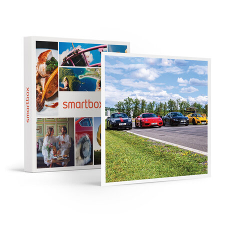 Stage de pilotage : 12 tours en ferrari  audi r8  porsche et lotus sur le circuit d'andrézieux - smartbox - coffret cadeau sport & aventure