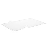vidaXL Protecteur de table transparent 100x60 cm 1 6 mm PVC
