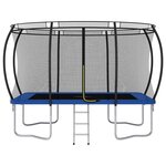 vidaXL Ensemble de trampoline rectangulaire 335x244x90 cm 150 kg