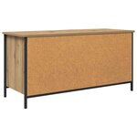 vidaXL Meuble TV Chêne artisanal 100 x 40 x 50 cm Bois d'ingénierie