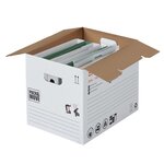 Pack and Move - Lot 20 cartons stockage - 58 x 40 x 30 cm - Poignées renforcées - 1 marqueur offert