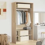 vidaXL Boîtes de rangement 2 Pièces Tissu 50x30x25 cm Crème