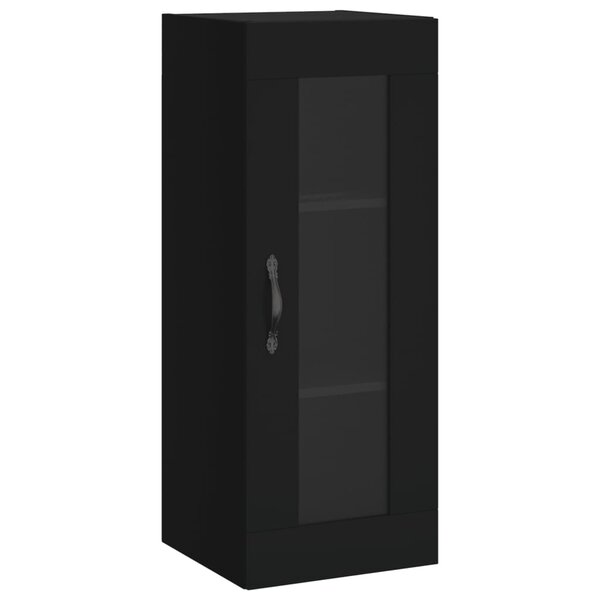 vidaXL Armoire murale noir 34 5x34x90 cm