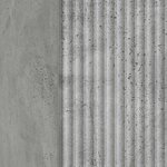 vidaXL Cabinet de chevet Gris béton 43 x 34 5 x 50 cm