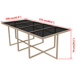 Salon de jardin meuble d'extérieur ensemble de mobilier encastrable avec coussins 13 pièces rotin beige 02_0018333