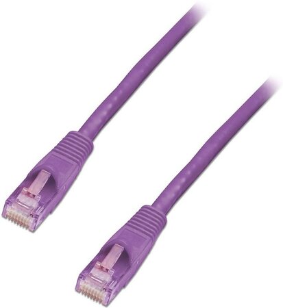Câble/Cordon réseau RJ45 Catégorie 6 FTP (F/UTP) Droit 3m (Violet)