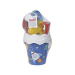 Simba Toys 107114608 - Ensemble de seaux Space