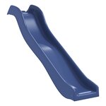 Vidaxl toboggan/balançoire pour maisonnette de jeu bleu polypropylène
