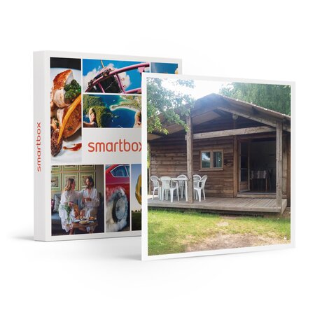 SMARTBOX - Coffret Cadeau Séjour de 2 jours au camping dans un chalet au bord d’un lac en Aveyron -  Séjour