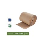 Pack and Move - Papier kraft - 0 5 x 50 m - Déménagement  expédition et protection - Papier kraft de qualité