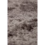 Tapis en polyester miky gris