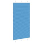 vidaXL Store plissé bleu 105x200 cm largeur du tissu 104 4cm polyester