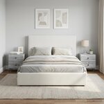 vidaXL Cabinet de chevet 2 Pièces Sonoma gris 43 x 34 5 x 47 5 cm