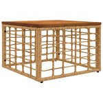 vidaXL Ensemble de canapés d'extérieur 9 Pièces Blanc Naturel et Crème