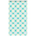 vidaXL Store enrouleur de douche avec cassette largeur du tissu 116 cm