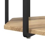 vidaXL Ensemble de tables d'appoint 2 pc Marron 50 x 50 x 50 5 cm