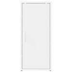 vidaXL Armoires à chaussures 2 Pièces Blanc 32x35x70 cm Aggloméré