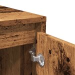 vidaXL Buffet vieux bois 135x41x75 cm bois d'ingénierie