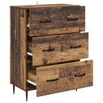 vidaXL Armoire à tiroirs Bois ancien 66 x 34 5 x 89 5 cm