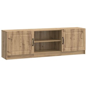 vidaXL Meuble TV 150 x 31 x 47 cm Chêne artisanal Bois d'ingénierie