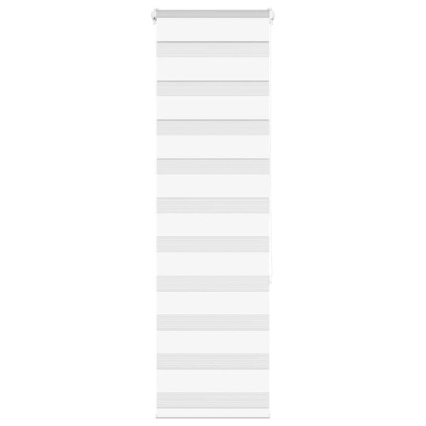 vidaXL Store zèbre blanc 50x150 cm largeur du tissu 45 9 cm polyester