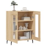 vidaXL Buffet chêne sonoma 69 5x34x90 cm bois d'ingénierie