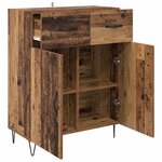 vidaXL Buffet Bois Ancien 69 5 x 34 x 90 cm Bois d'ingénierie
