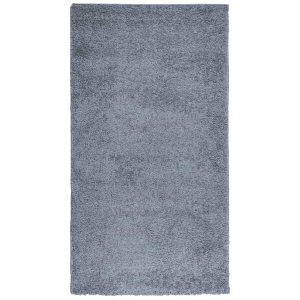 vidaXL Tapis shaggy PAMPLONA poils longs moderne bleu 60x110 cm