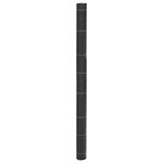 vidaXL Membrane anti-mauvaises herbes noir 1 5x10 m PP