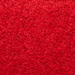 vidaXL Tapis d'escalier 20 pièces 65 x 21 x 4 cm Bordure rectangulaire rouge