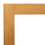 vidaXL Table d'appoint Huile Naturelle 90 x 45 x 35 cm