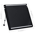 vidaXL Panneau de chauffage solaire de piscine 75x75 cm