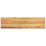vidaXL Marches d'escalier 20 Pièces marron clair 100x30x2 cm chêne massif