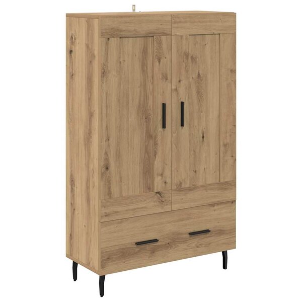 vidaXL Haut Armoire avec tiroir Chêne artisanal 69 5 x 31 x 115 cm