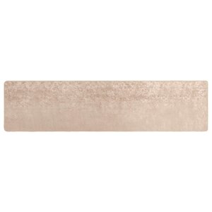vidaXL Coureur de Tapis MARSA Beige 80 x 450 cm Polyester et PVC