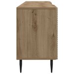 vidaXL Meuble TV 150 x 31 x 50 cm Chêne artisanal Bois d'ingénierie