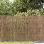 vidaXL Clôture de jardin 1000x90 cm roseau