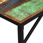 vidaXL Banc 110 x 35 x 45 cm Bois de récupération massif