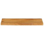 vidaXL Dessus de table à bord vivant 70x20x2 5 cm bois massif manguier