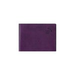 Répertoire / carnet d'adresses 7.2 x 9 5 cm - violet