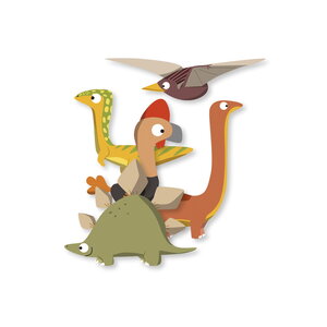 Loisirs Créatifs Enfants - 30 Gommettes - Dinosaures