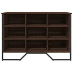vidaXL Armoire à chaussures chêne marron 90x38x61 5 cm bois ingénierie