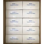 Lot de 50 masques type IIR - coloris bleu - conditionnement 2 sachet de 25 masques