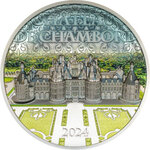 Pièce de monnaie en Argent 25 Dollars g 155.5 (5 oz) Millésime 2024 Chateau de Chambord CHATEAU DE CHAMBORD (PRÉCOMMANDE)