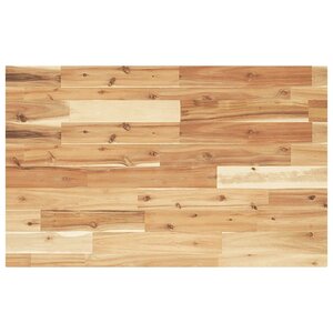 vidaXL Dessus de table rectangulaire 100x50x4 cm bois massif d'acacia