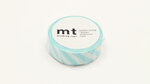 Masking Tape MT rayures aqua - stripe mint blue