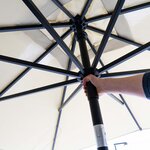 Madison Parasol de jardin Denia 200x200 cm écru