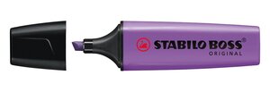 Surligneur BOSS ORIGINAL Rechargeable Pointe Biseautée 2-5 mm Lavande STABILO