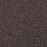 Vidaxl fauteuil inclinable marron tissu